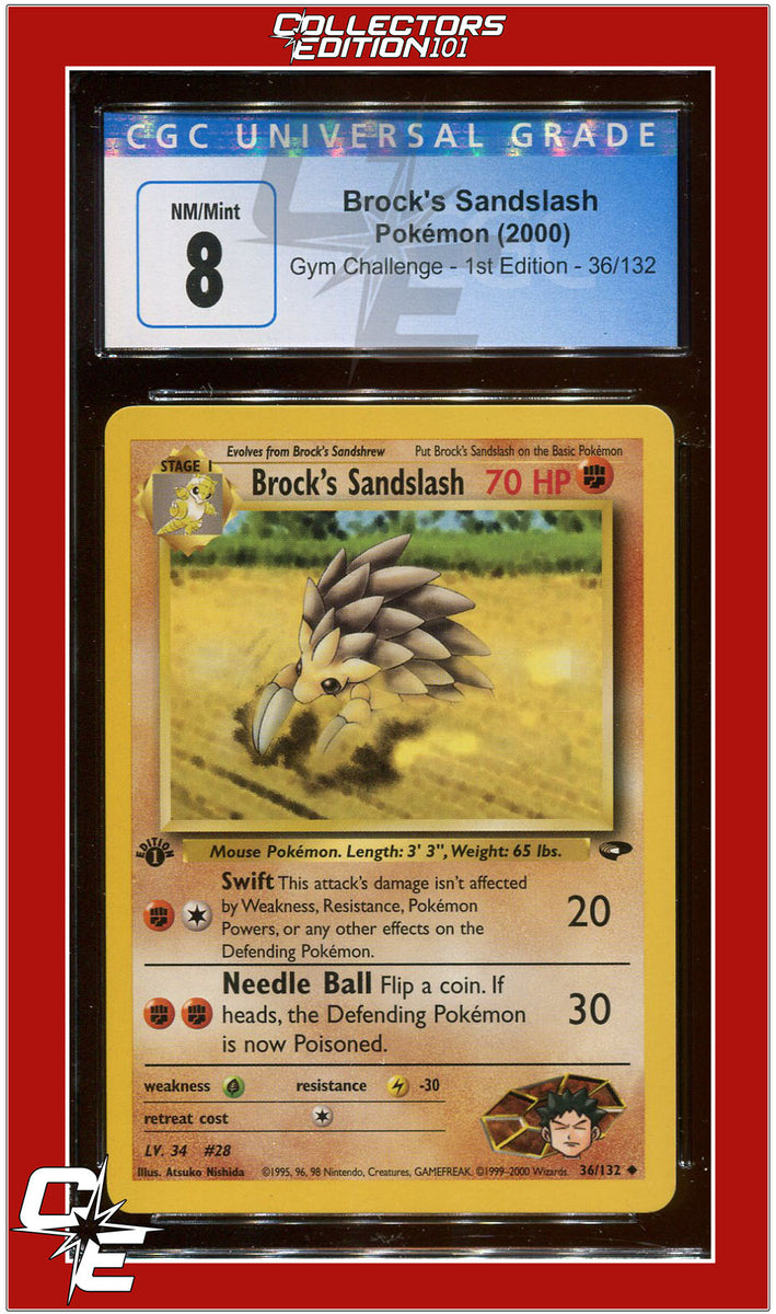 Sandshrew & Sandslash Vintage store Pokemon Fossil Team Rocket Returns CGC Mint 9 Lot