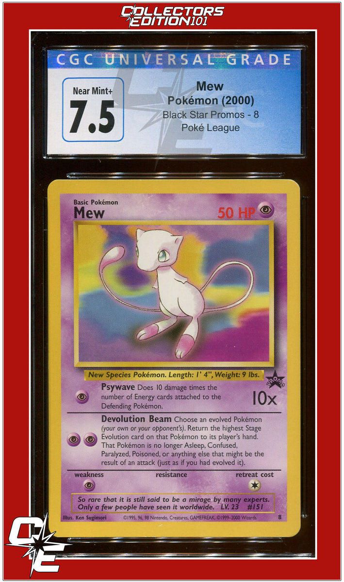 pokemon card promo mew Ancient Mew Pokémon Card