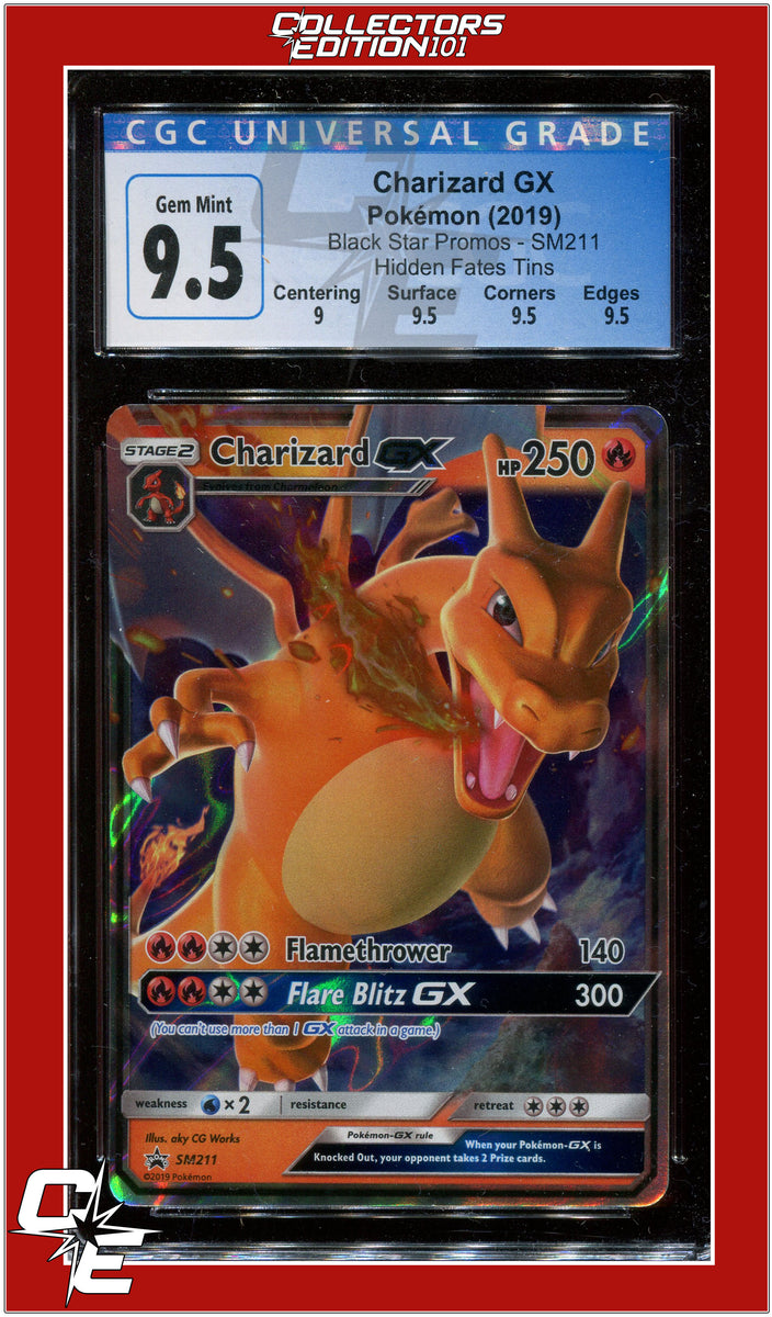 Charizard GX CGC shops 8.5