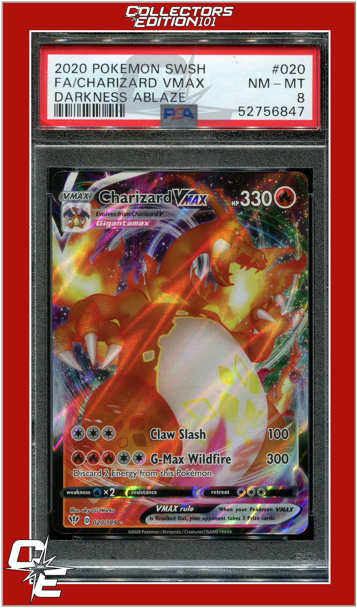 Charizard VMAX PSA 10 Pokemon deals Darkness Ablaze!