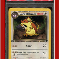 Team Rocket 51 Dark Raticate 1st Edition PSA 9