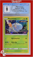 SM Black Star Promo Pheromosa SM115 Forbidden Light Prerelease STAFF CGC 9

