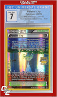 BREAKthrough Parallel City 145/162 Reverse Holo City Championships STAFF CGC 7
