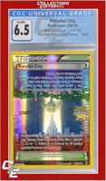 BREAKthrough Parallel City 145/162 Reverse Holo City Championships STAFF CGC 6.5
