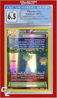 BREAKthrough Parallel City 145/162 Reverse Holo City Championships STAFF CGC 6.5

