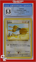 Base Set 1st Edition Doduo 48/102 Gray Stamp CGC 5.5
