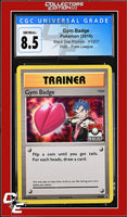 XY Black Star Promo Gym Badge XY207 Pokemon League CGC 8.5
