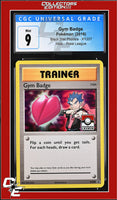 XY Black Star Promo Gym Badge XY207 Pokemon League CGC 9

