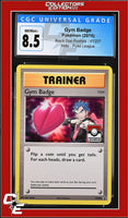 XY Black Star Promo Gym Badge XY207 Pokemon League CGC 8.5
