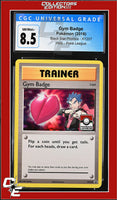 XY Black Star Promo Gym Badge XY207 Pokemon League CGC 8.5
