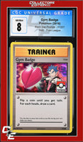 XY Black Star Promo Gym Badge XY207 Pokemon League CGC 8
