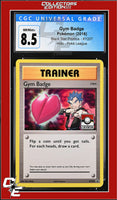 XY Black Star Promo Gym Badge XY207 Pokemon League CGC 8.5
