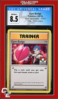 XY Black Star Promo Gym Badge XY207 Pokemon League CGC 8.5
