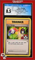 XY Black Star Promo Gym Badge XY206 Pokemon League CGC 8.5
