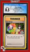 XY Black Star Promo Gym Badge XY206 Pokemon League CGC 8.5
