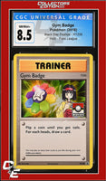 XY Black Star Promo Gym Badge XY206 Pokemon League CGC 8.5
