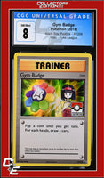 XY Black Star Promo Gym Badge XY206 Pokemon League CGC 8
