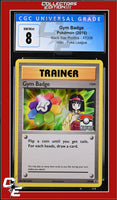 XY Black Star Promo Gym Badge XY206 Pokemon League CGC 8
