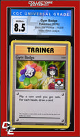 XY Black Star Promo Gym Badge XY206 Pokemon League CGC 8.5
