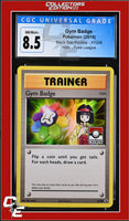 XY Black Star Promo Gym Badge XY206 Pokemon League CGC 8.5
