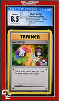 XY Black Star Promo Gym Badge XY206 Pokemon League CGC 8.5

