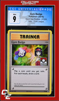 XY Black Star Promo Gym Badge XY206 Pokemon League CGC 9
