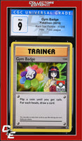XY Black Star Promo Gym Badge XY206 Pokemon League CGC 9
