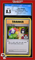 XY Black Star Promo Gym Badge XY206 Pokemon League CGC 8.5
