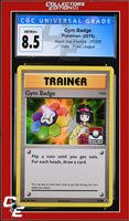 XY Black Star Promo Gym Badge XY206 Pokemon League CGC 8.5

