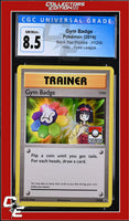 XY Black Star Promo Gym Badge XY206 Pokemon League CGC 8.5
