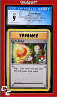 XY Black Star Promo Gym Badge XY205 Pokemon League CGC 9
