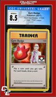 XY Black Star Promo Gym Badge XY209 Pokemon League CGC 8.5
