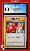 XY Black Star Promo Gym Badge XY209 Pokemon League CGC 8.5
