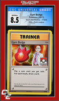 XY Black Star Promo Gym Badge XY209 Pokemon League CGC 8.5
