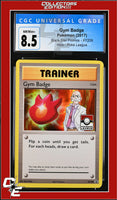 XY Black Star Promo Gym Badge XY209 Pokemon League CGC 8.5
