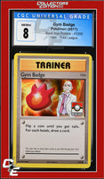 XY Black Star Promo Gym Badge XY209 Pokemon League CGC 8
