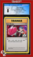 XY Black Star Promo Gym Badge XY207 Pokemon League CGC 8
