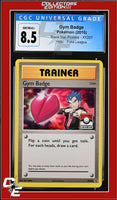 XY Black Star Promo Gym Badge XY207 Pokemon League CGC 8.5
