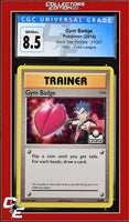 XY Black Star Promo Gym Badge XY207 Pokemon League CGC 8.5
