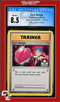XY Black Star Promo Gym Badge XY207 Pokemon League CGC 8.5
