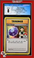 XY Black Star Promo Gym Badge XY203 Pokemon League CGC 8
