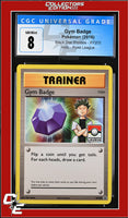 XY Black Star Promo Gym Badge XY203 Pokemon League CGC 8
