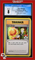 XY Black Star Promo Gym Badge XY205 Pokemon League CGC 8
