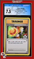 XY Black Star Promo Gym Badge XY205 Pokemon League CGC 7.5
