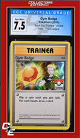 XY Black Star Promo Gym Badge XY205 Pokemon League CGC 7.5

