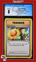 XY Black Star Promo Gym Badge XY205 Pokemon League CGC 8
