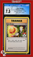 XY Black Star Promo Gym Badge XY205 Pokemon League CGC 7.5
