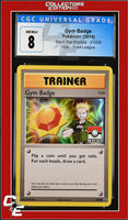 XY Black Star Promo Gym Badge XY205 Pokemon League CGC 8
