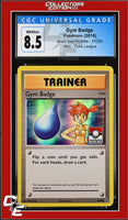 XY Black Star Promo Gym Badge XY204 Pokemon League CGC 8.5
