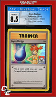 XY Black Star Promo Gym Badge XY204 Pokemon League CGC 8.5

